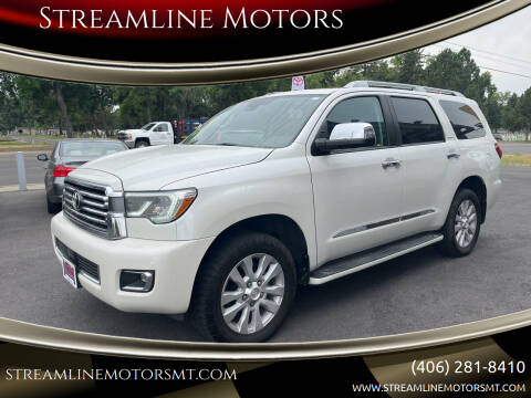 2018 Toyota Sequoia for sale at Streamline Motors in Billings MT