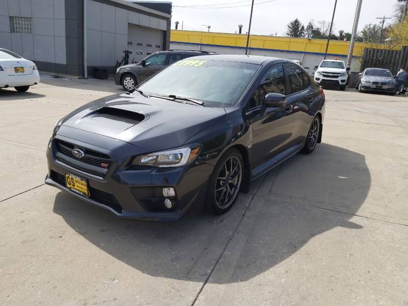 2017 Subaru WRX for sale at GS AUTO SALES INC in Milwaukee WI