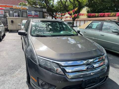 2012 Ford Fusion for sale at Chambers Auto Sales LLC in Trenton NJ
