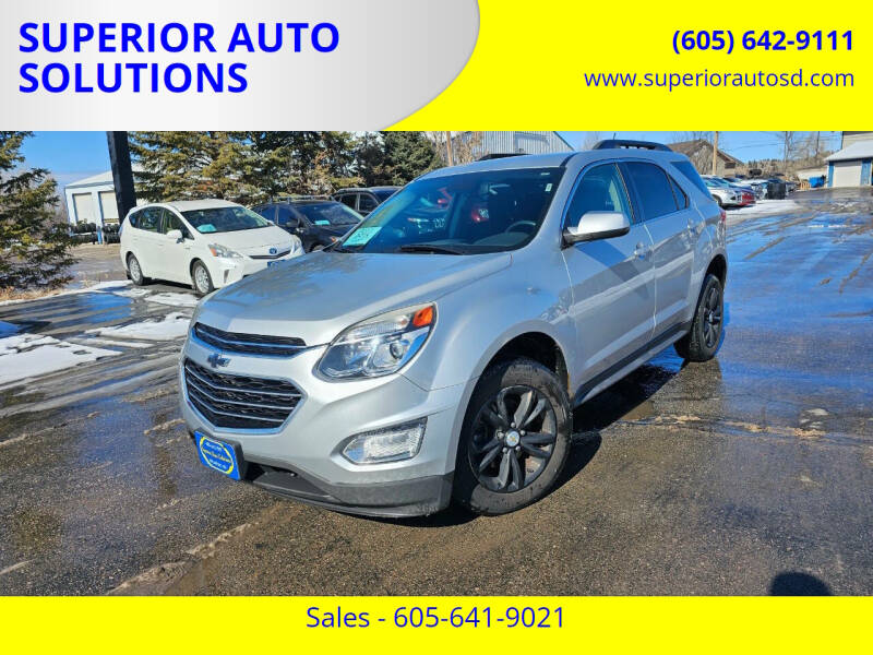 2016 Chevrolet Equinox for sale at SUPERIOR AUTO SOLUTIONS in Spearfish SD