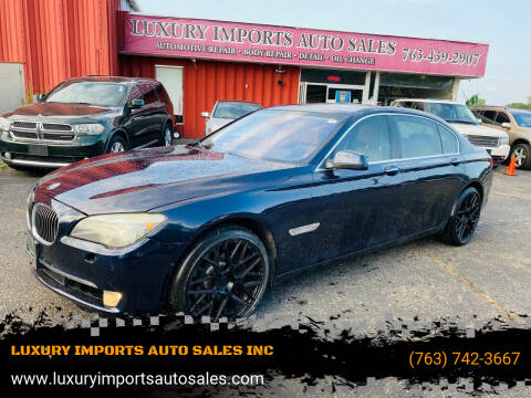 2012 BMW 7 Series for sale at LUXURY IMPORTS AUTO SALES INC in North Branch MN