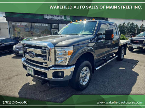 2015 Ford F-250 Super Duty for sale at Wakefield Auto Sales of Main Street Inc. in Wakefield MA