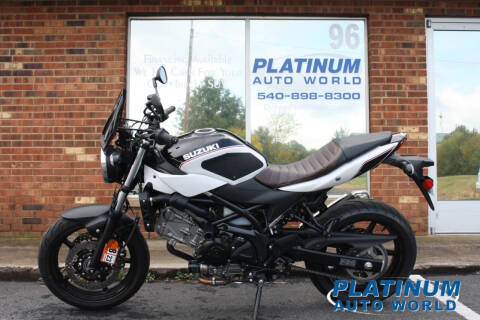 2019 Suzuki SV650 for sale at Platinum Auto World in Fredericksburg VA