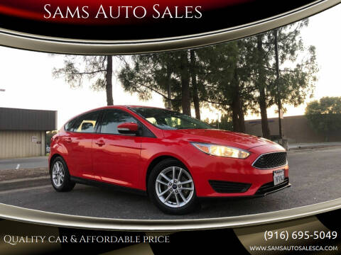 2015 Ford Focus for sale at Sams Auto Sales in North Highlands CA