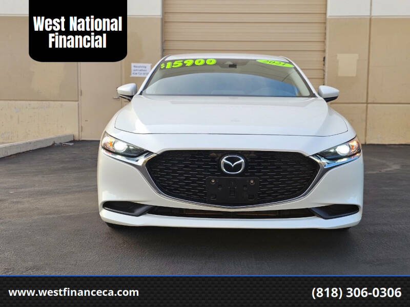 2021 Mazda Mazda3 Sedan for sale at West National Financial in Van Nuys CA