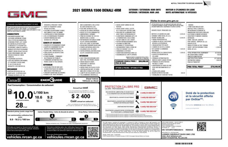 2021 GMC Sierra 1500