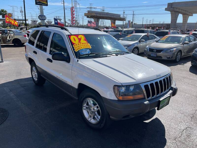 2002 Jeep Grand Cherokee for sale at Texas 1 Auto Finance in Kemah TX
