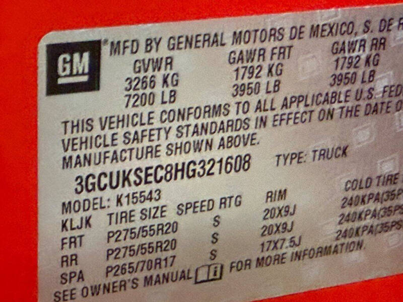 2017 Chevrolet Silverado 1500