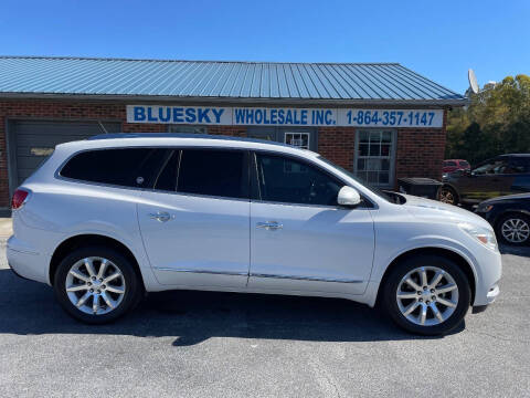 2016 Buick Enclave for sale at BlueSky Wholesale Inc in Chesnee SC