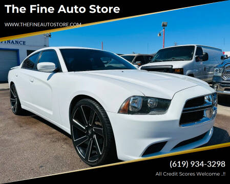 2012 Dodge Charger for sale at The Fine Auto Store in Imperial Beach CA