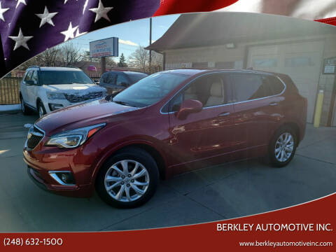 2020 Buick Envision for sale at Berkley Automotive Inc. in Berkley MI