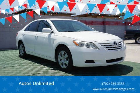 2009 Toyota Camry for sale at Autos Unlimited in Las Vegas NV