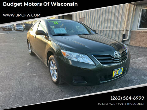 2011 Toyota Camry for sale at Budget Motors of Wisconsin in Racine WI