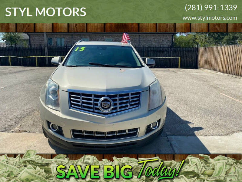 2015 Cadillac SRX for sale at STYL MOTORS in Pasadena TX