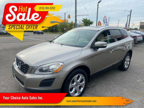 2013 Volvo XC60 for sale at Your Choice Auto Sales Inc. in Dearborn MI