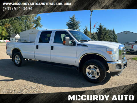 2015 Ford F-250 Super Duty for sale at MCCURDY AUTO in Cavalier ND
