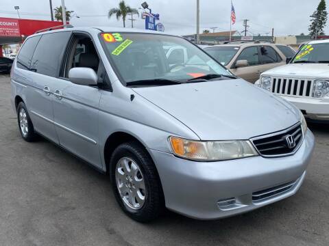 2003 Honda Odyssey for sale at North County Auto in Oceanside CA