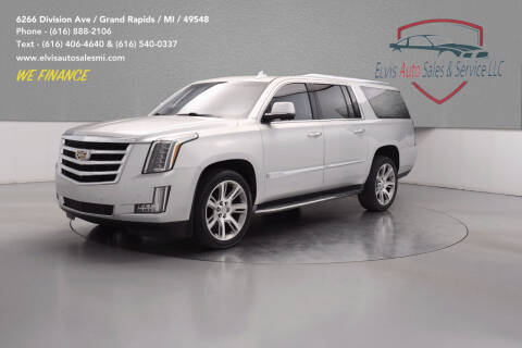 2016 Cadillac Escalade ESV for sale at Elvis Auto Sales LLC in Grand Rapids MI