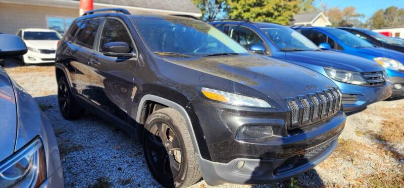 2016 Jeep Cherokee for sale at DealMakers Auto Sales in Lithia Springs GA