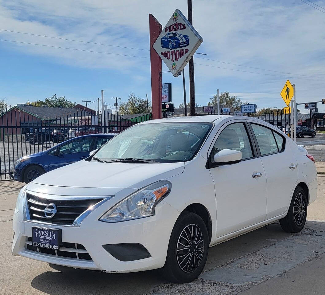 2016 Nissan Versa for sale at FIESTA MOTORS in Amarillo, TX