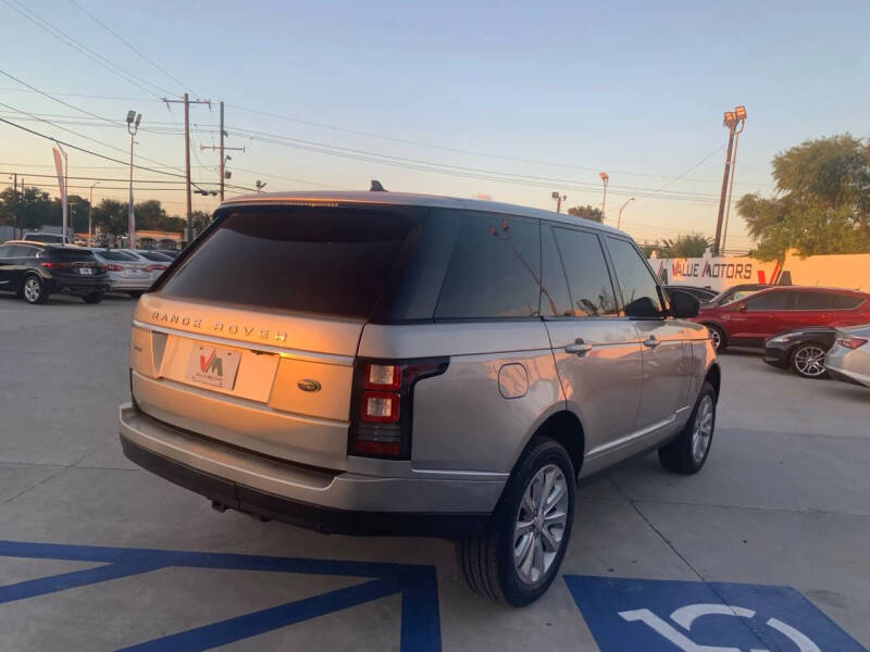 2016 Land Rover Range Rover HSE