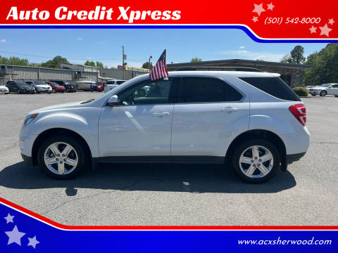 2016 Chevrolet Equinox for sale at Auto Credit Xpress in North Little Rock AR