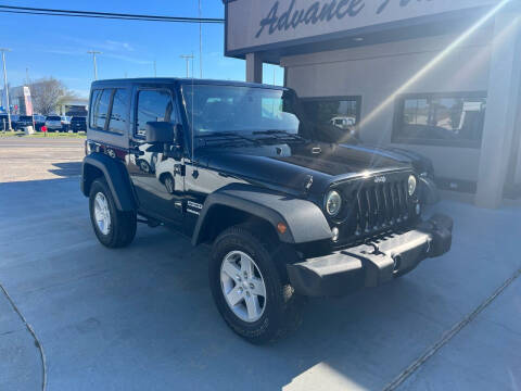 2017 Jeep Wrangler for sale at Advance Auto Wholesale in Pensacola FL