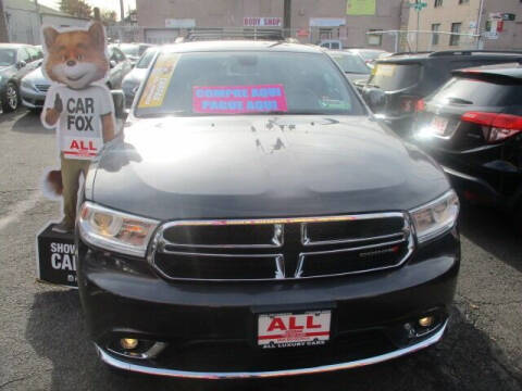 2016 Dodge Durango for sale at ALL Luxury Cars in New Brunswick NJ