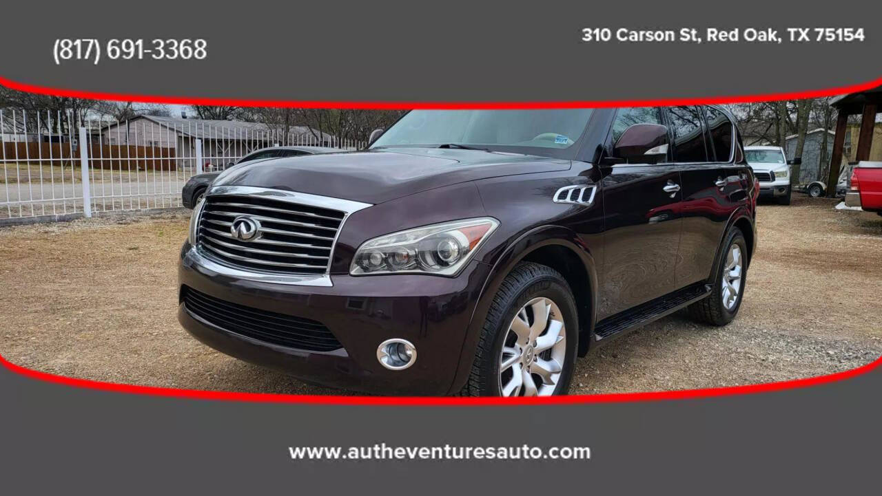 2011 INFINITI QX56 for sale at AUTHE VENTURES AUTO in Red Oak, TX