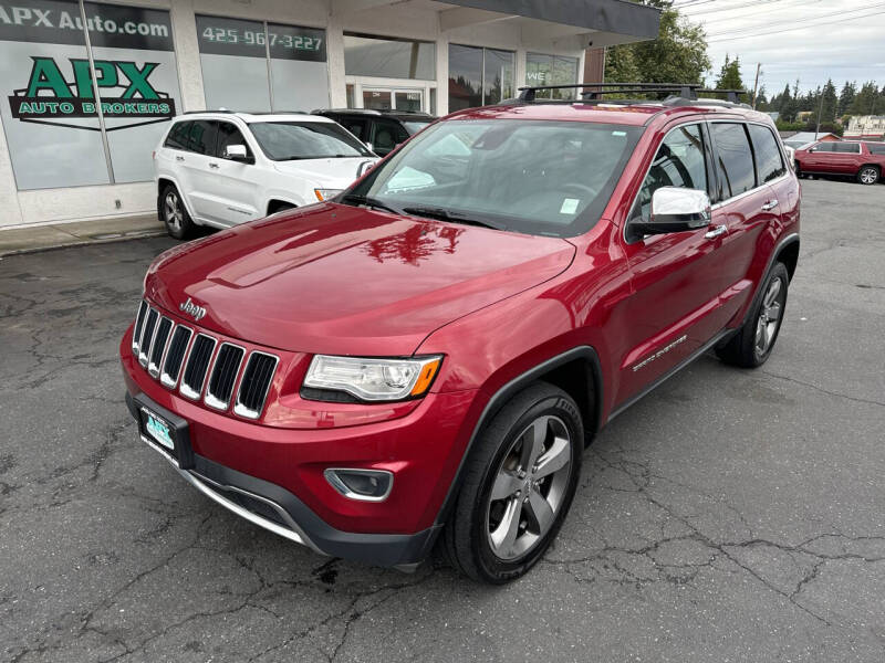 2014 Jeep Grand Cherokee for sale at APX Auto Brokers in Edmonds WA