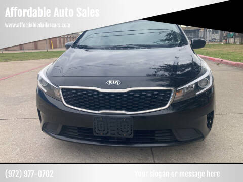 2018 Kia Forte for sale at Affordable Auto Sales in Dallas TX