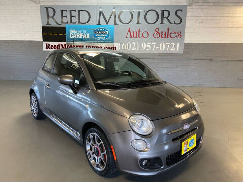 2012 FIAT 500 for sale at REED MOTORS LLC in Phoenix AZ