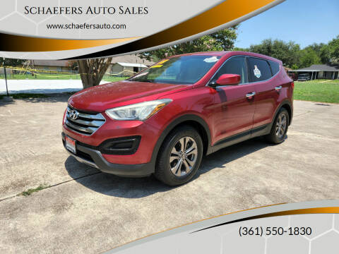 2013 Hyundai Santa Fe Sport for sale at Schaefers Auto Sales in Victoria TX
