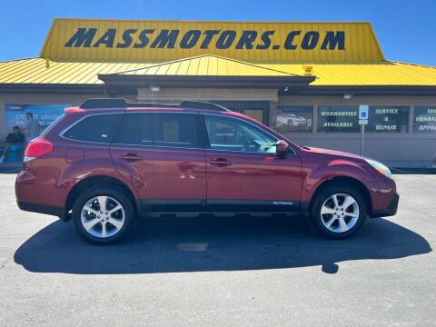 2014 Subaru Outback for sale at M.A.S.S. Motors in Boise ID