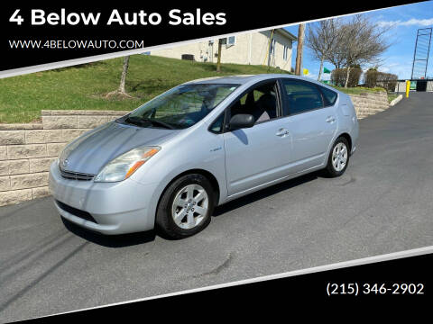 2007 Toyota Prius for sale at 4 Below Auto Sales in Willow Grove PA