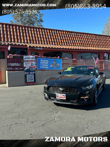 2016 Ford Mustang for sale at ZAMORA MOTORS in Oxnard CA