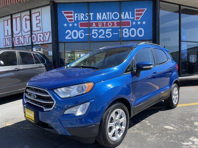 2019 Ford EcoSport for sale at First National Autos of Tacoma in Lakewood WA