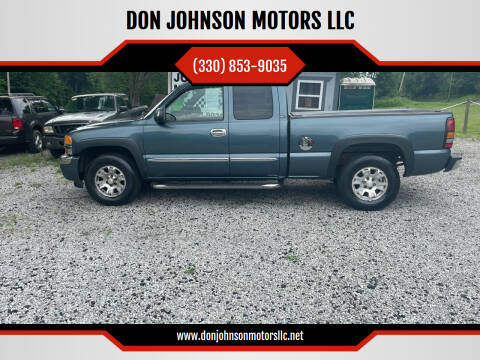 2007 GMC Sierra 1500 Classic for sale at DON JOHNSON MOTORS LLC in Lisbon OH