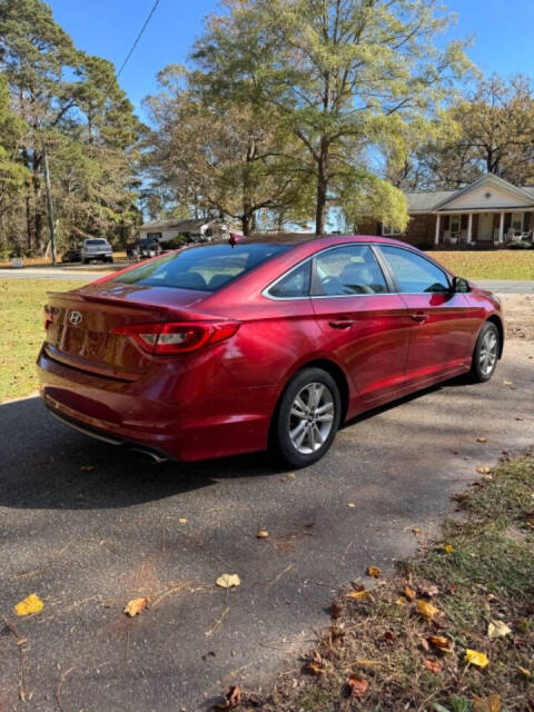 2016 Hyundai SONATA for sale at Hanks Auto Sales in Coats, NC