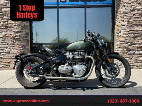 2016 Triumph Bonneville Bobber for sale at 1 Stop Harleys in Peoria AZ