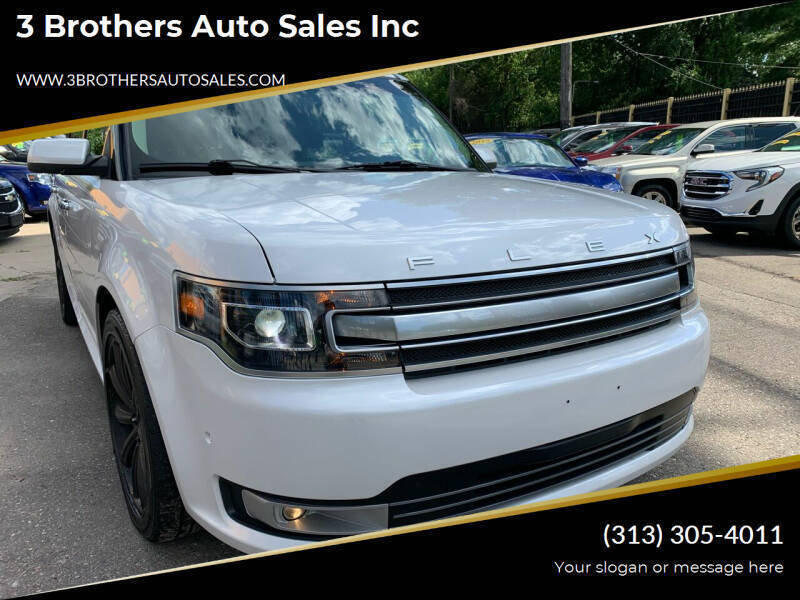 2013 Ford Flex for sale at 3 Brothers Auto Sales Inc in Detroit MI