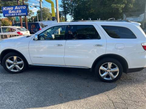 2013 Dodge Durango for sale at King Auto Sales INC in Medford NY