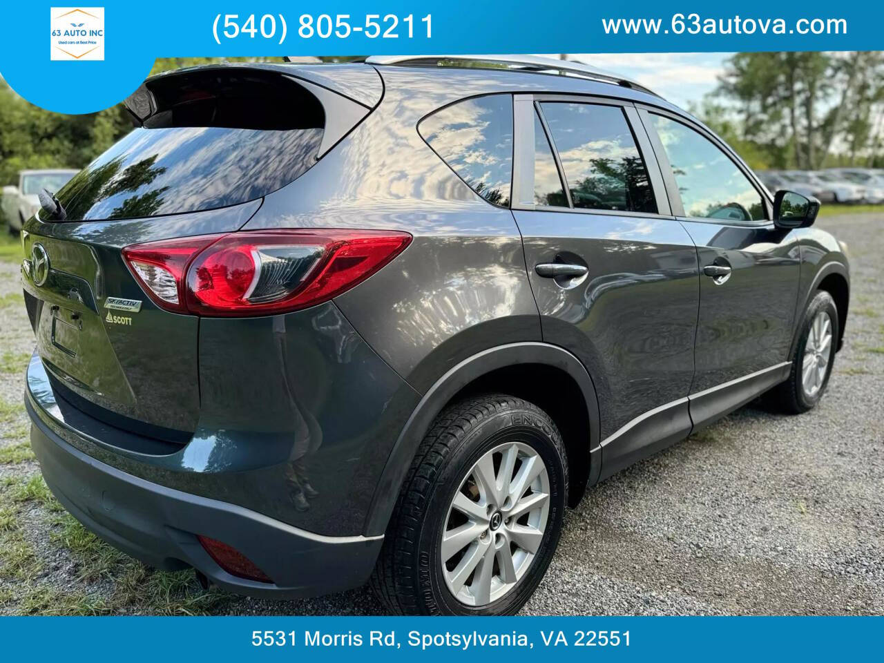 2015 Mazda CX-5 for sale at 63 Auto Inc in Spotsylvania, VA