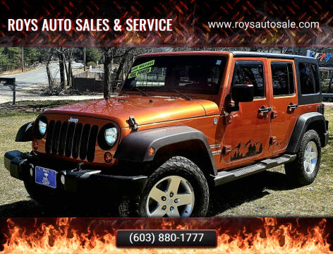 2011 Jeep Wrangler Unlimited for sale at Roys Auto Sales & Service in Hudson NH