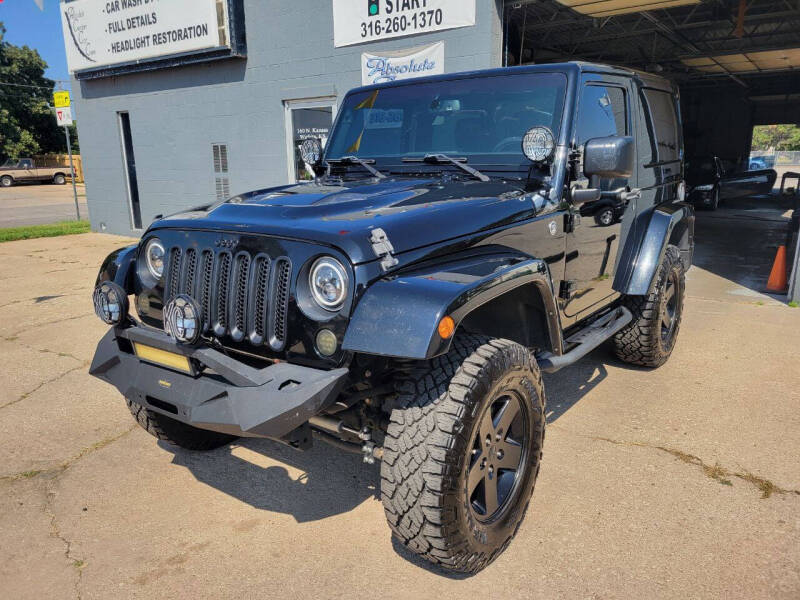 2015 Jeep Wrangler for sale at Absolute Auto Sales in Wichita KS