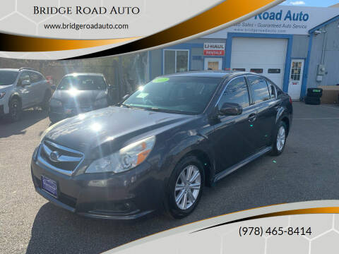 2012 Subaru Legacy for sale at Bridge Road Auto in Salisbury MA
