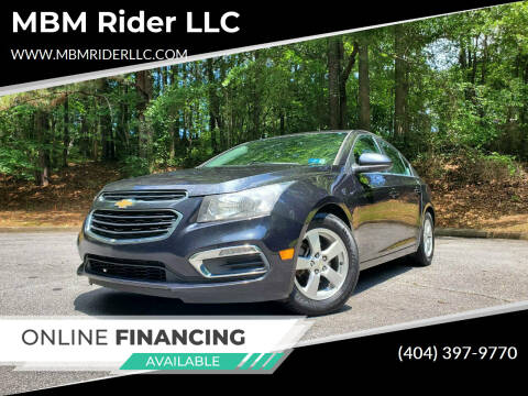 2015 Chevrolet Cruze for sale at MBM Rider LLC in Alpharetta GA