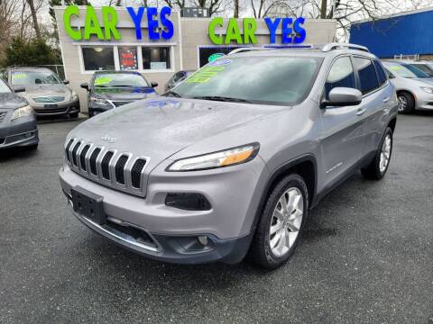 2017 Jeep Cherokee for sale at Car Yes Auto Sales in Baltimore MD