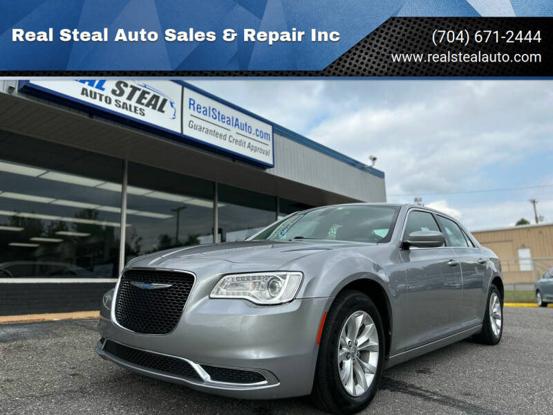 2018 Chrysler 300 for sale at Real Steal Auto Sales & Repair Inc in Gastonia NC