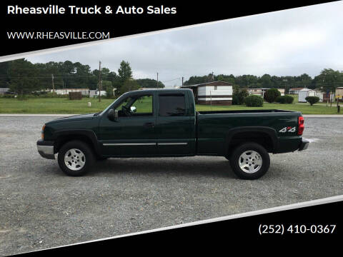 2004 Chevrolet Silverado 1500 for sale at Rheasville Truck & Auto Sales in Roanoke Rapids NC